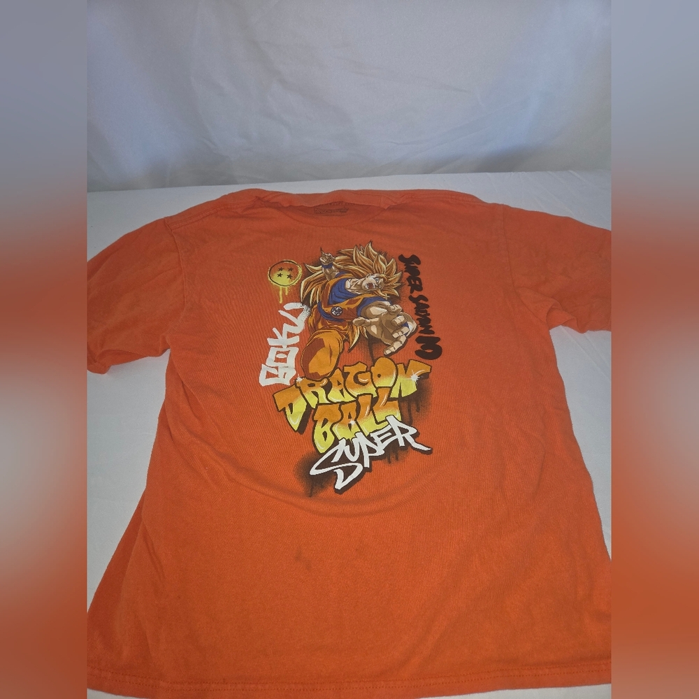 Dragon Ball Super Kids Orange Graphic Tee